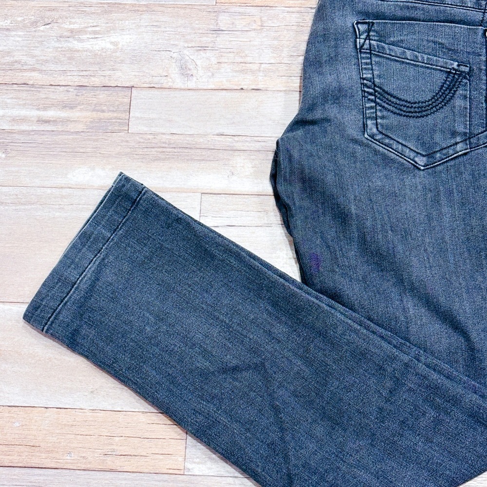 LOLË Organic Cotton Low Rise Skinny Jeans Dark Wash Size 10 Stretch - Picture 3 of 10